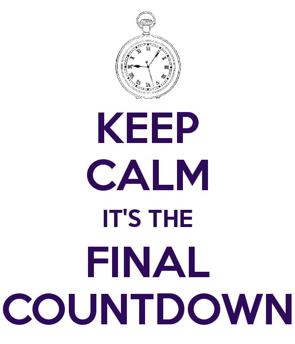 ecbdd2888b50fc77d2fe0aaf08cfa228 The final Countdown