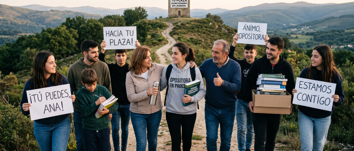 Muy pronto tendremos una charla con Juanra sobre el papel del entorno familiar y social durante la oposición 2