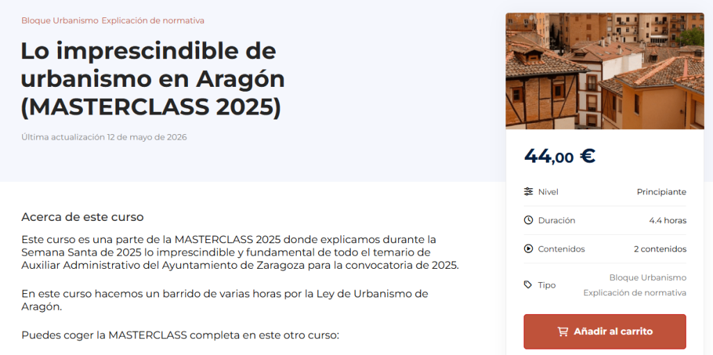 Si te vas a presentar a TMG/TAG en 2027, empieza YA con la Masterclass 2026 3